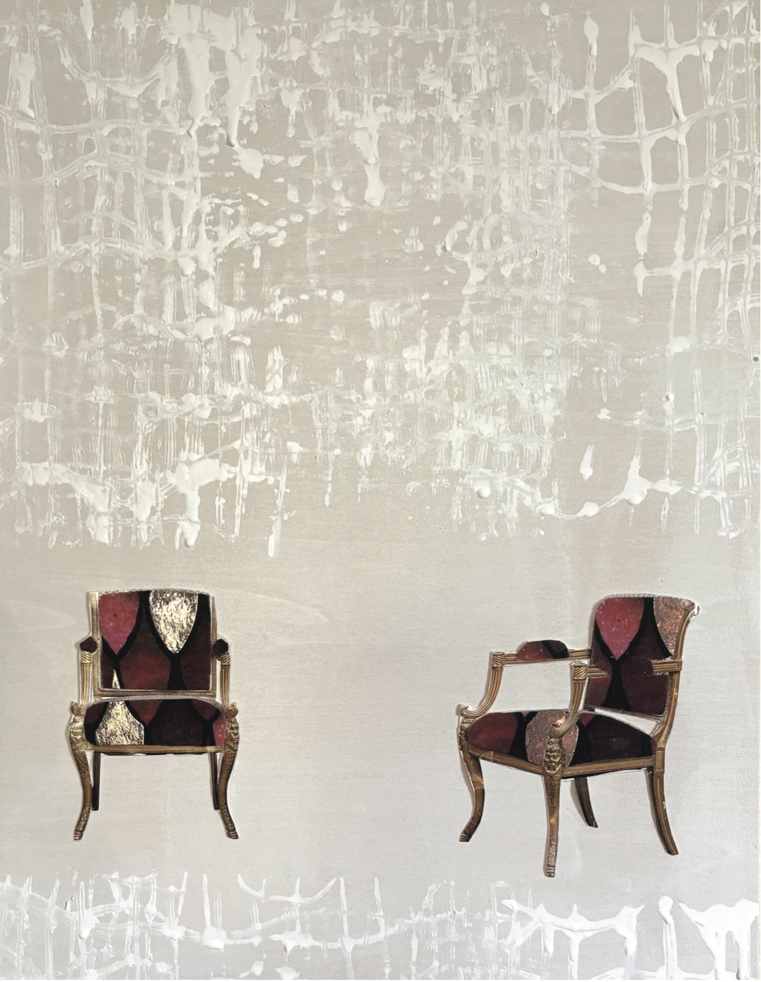 Painting and collage