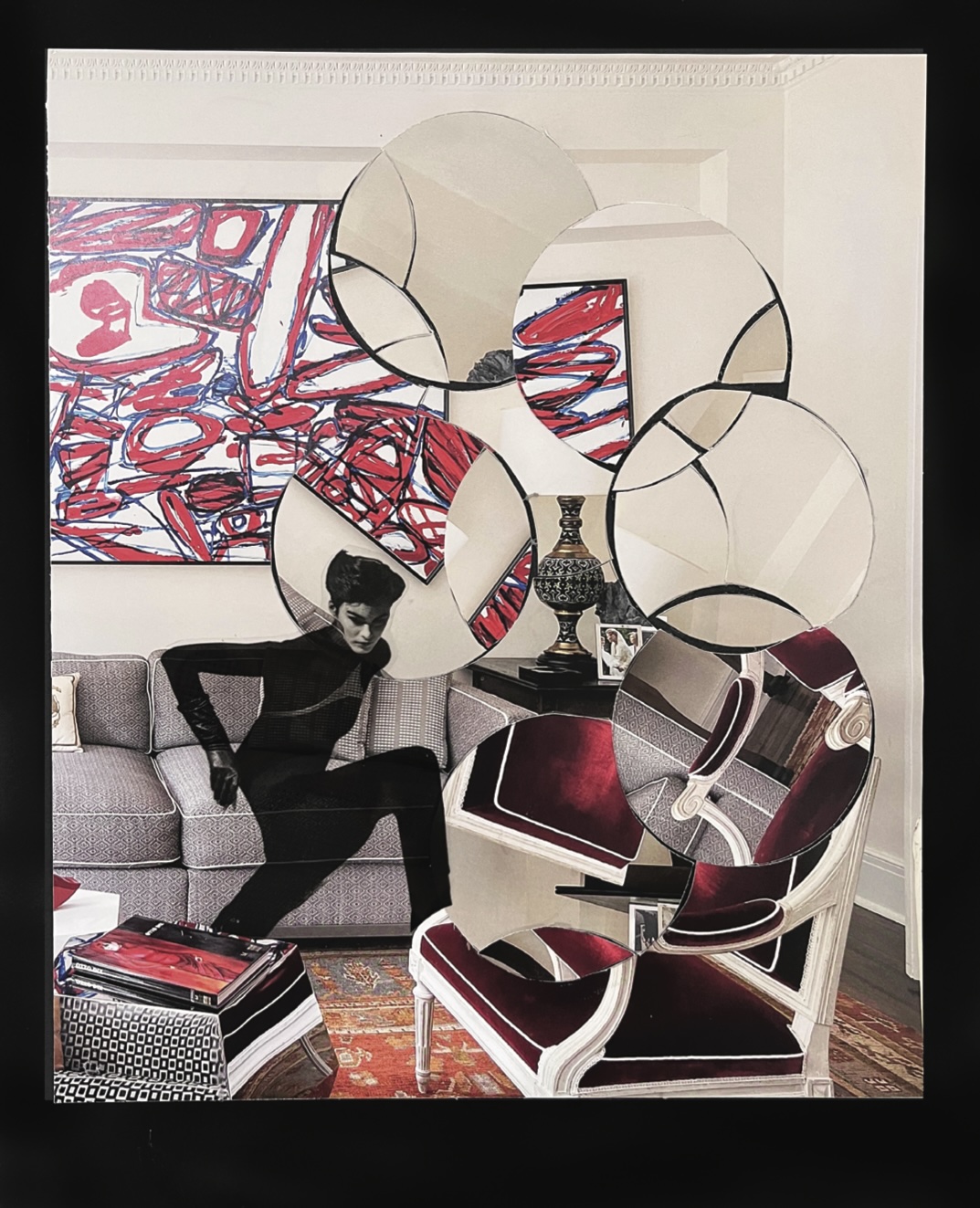 Painting and collage
