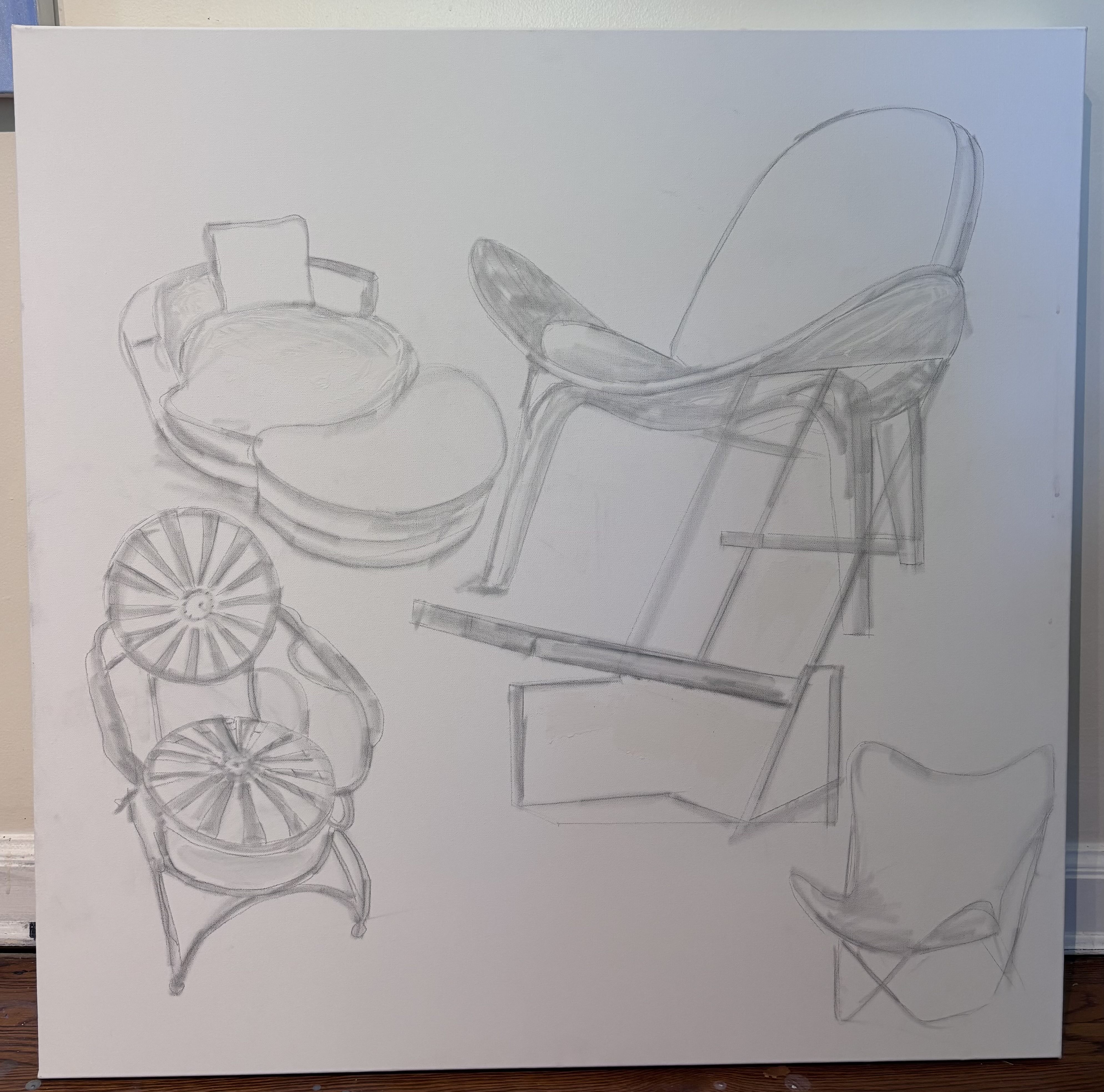 Drawings of chairs