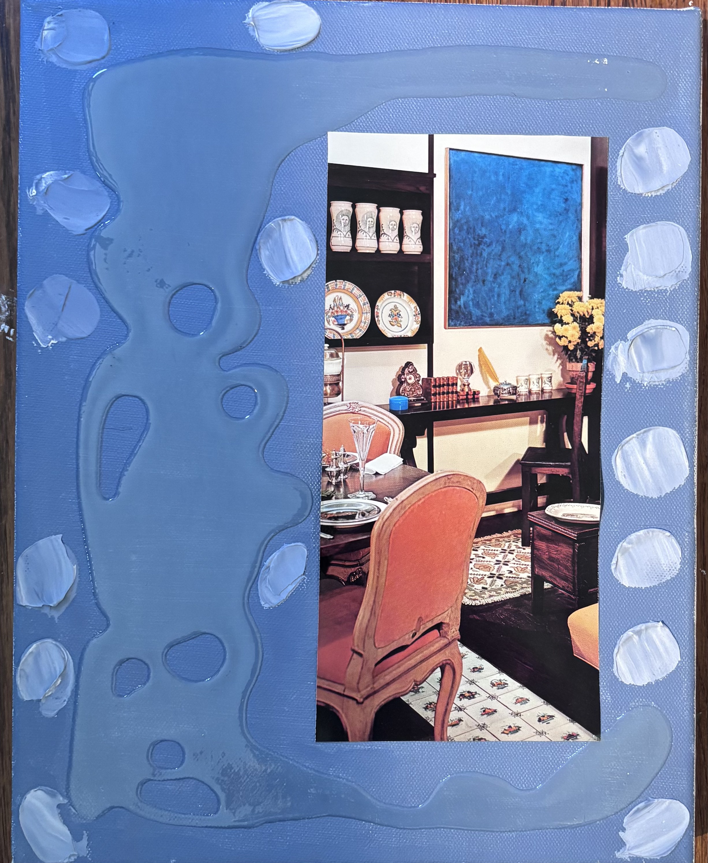 Painting and collage