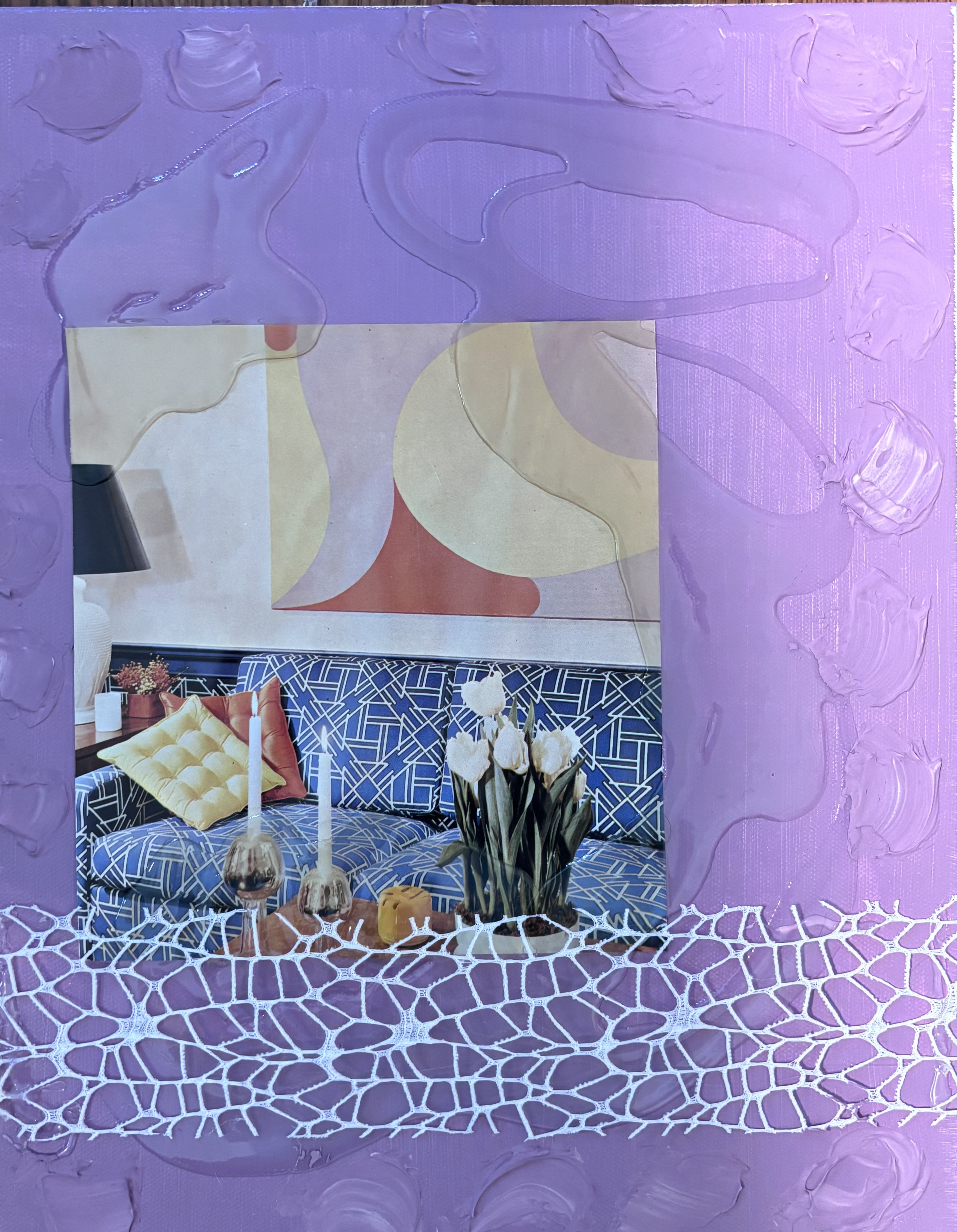 Painting and collage
