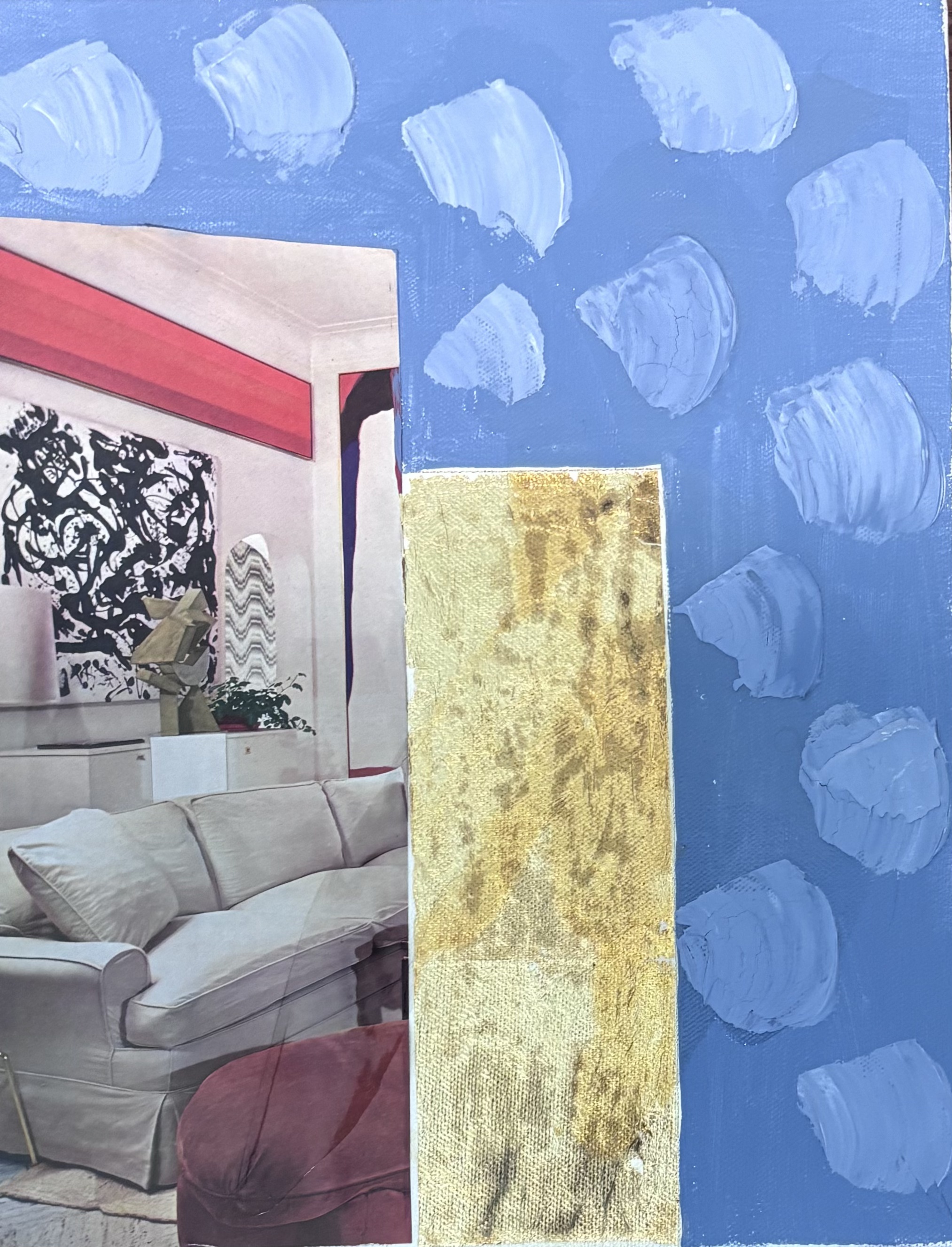 Painting and collage