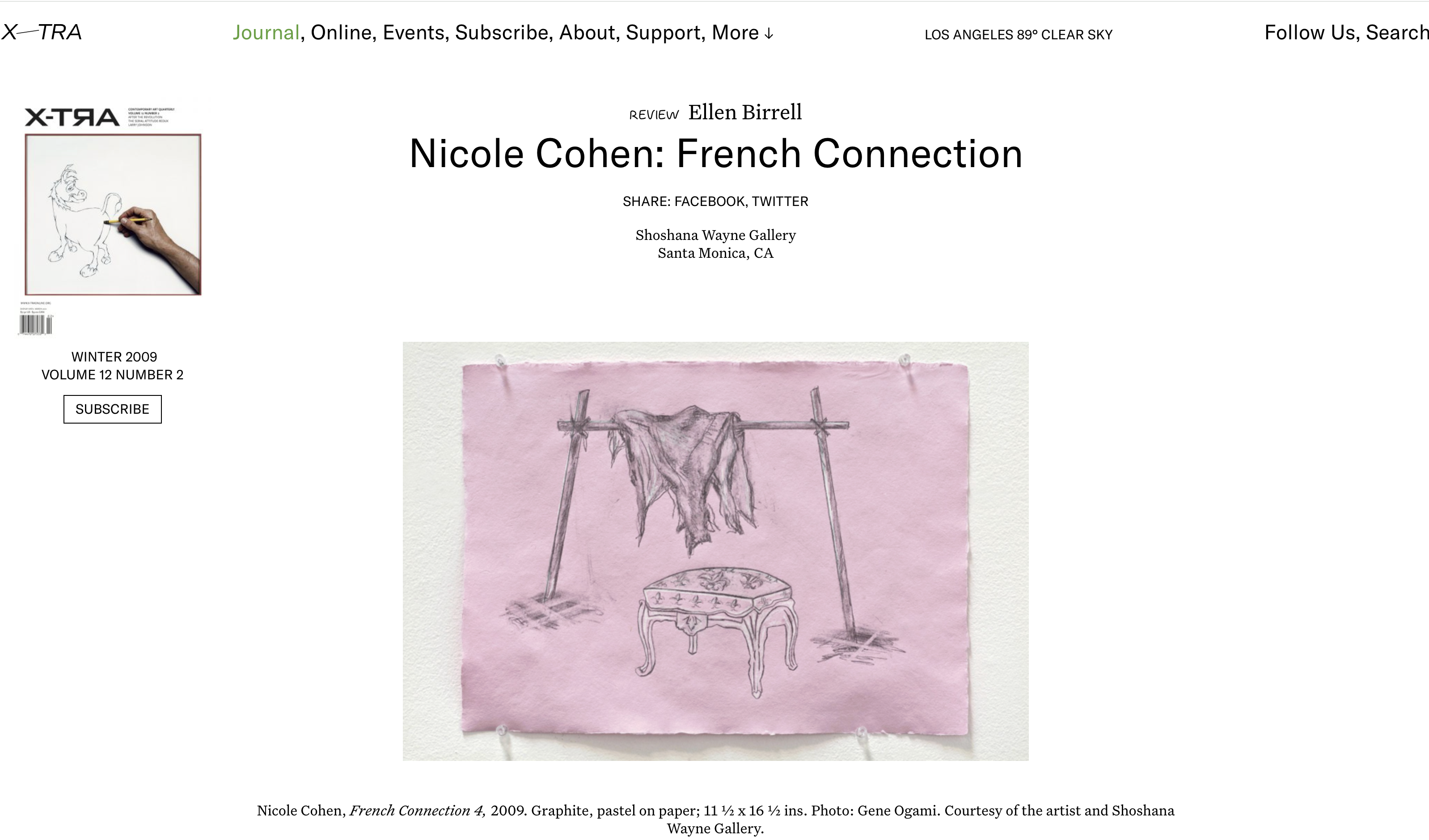 French Connection article screenshot