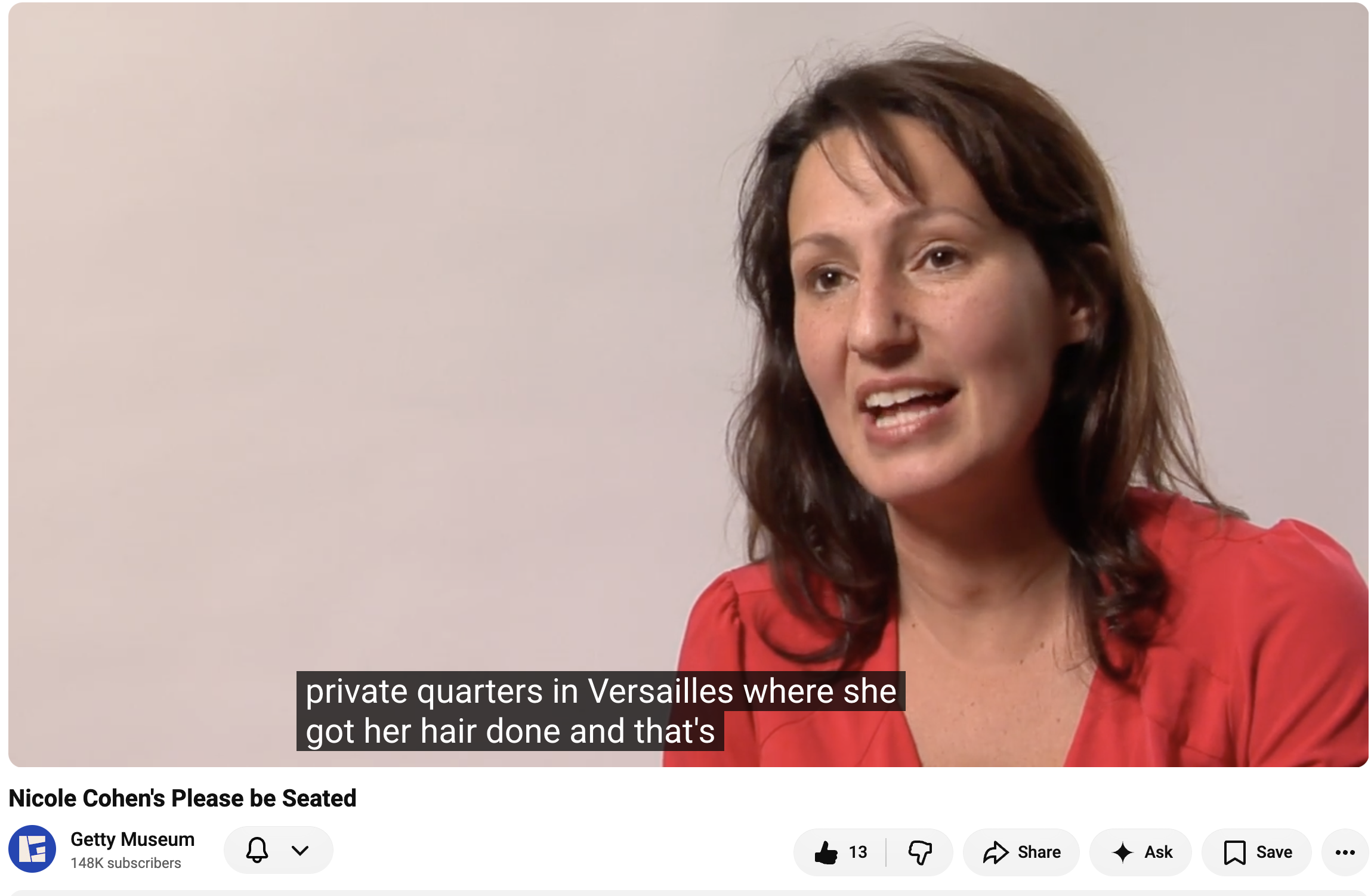 Please Be Seated Interview - Nicole Cohen